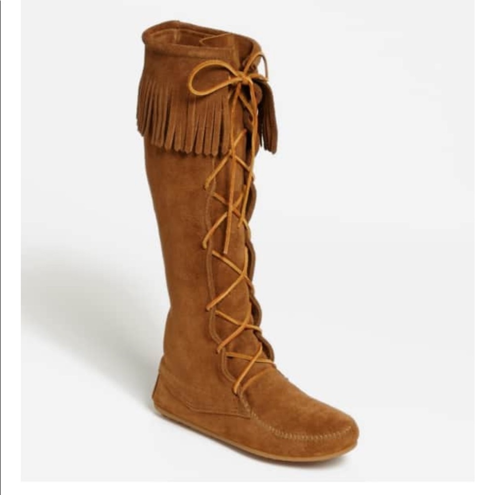 Minnetonka Lace-Up Boot